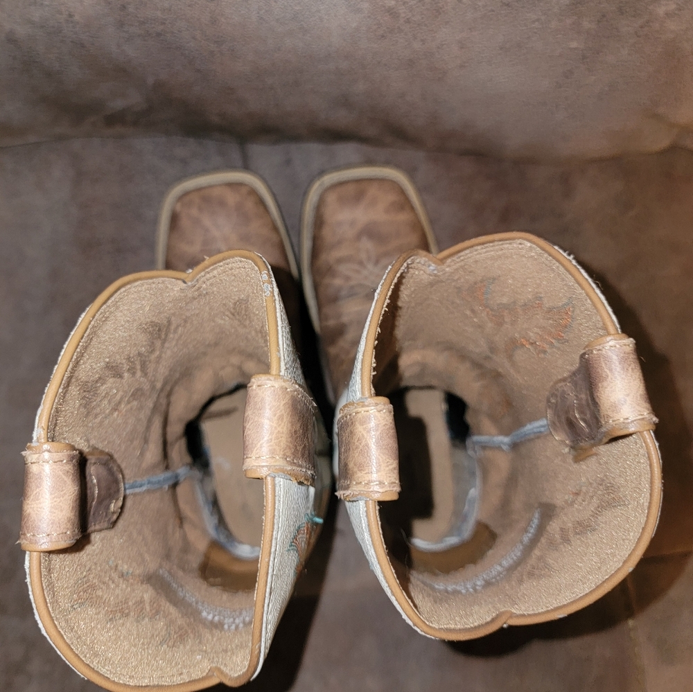 JUSTIN Kids 1D Western Riding Boots - Picture 6 of 11